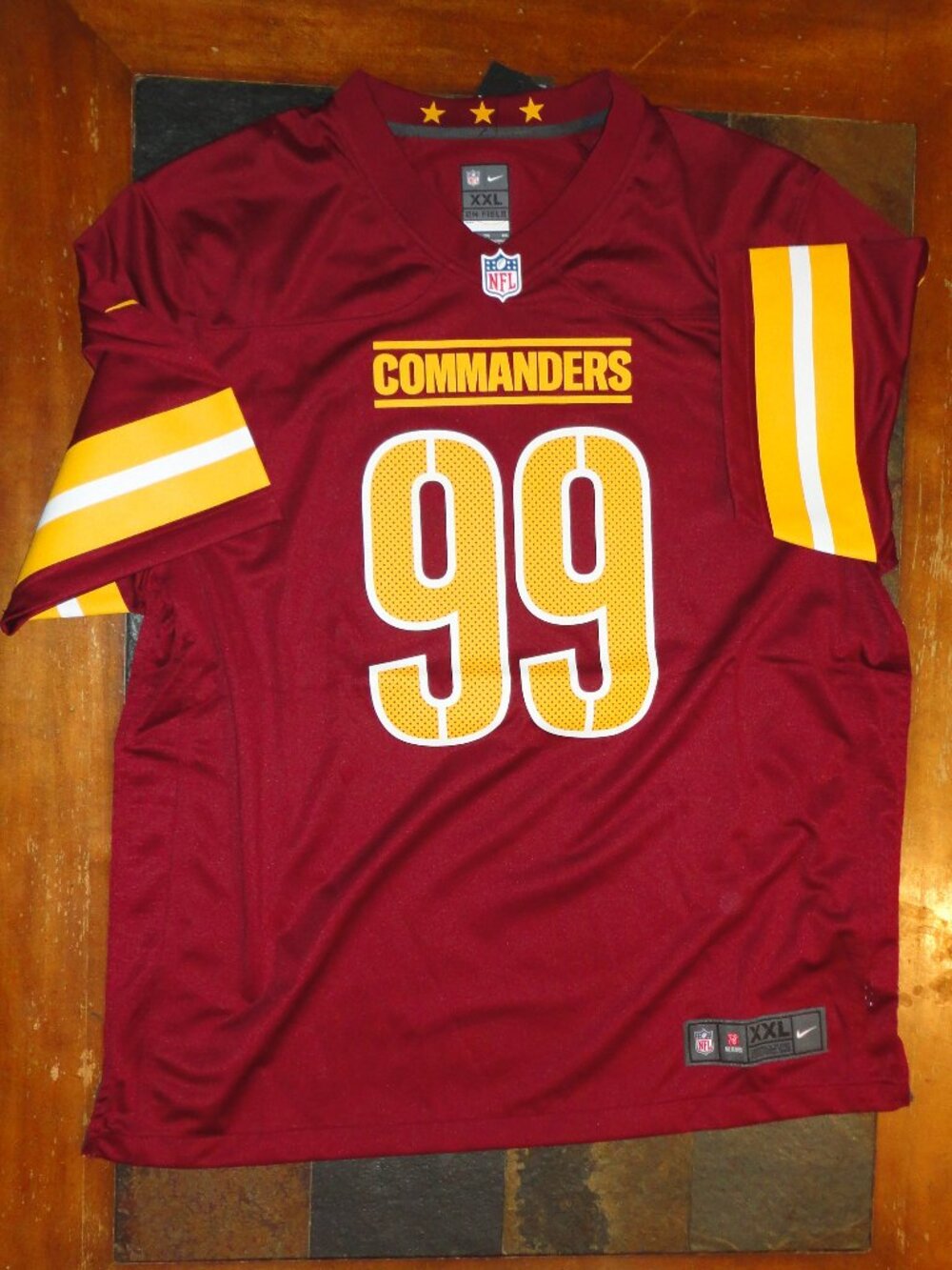 WASHINGTON COMMANDERS Nike NFL XXL Men's Red Football Jersey "Young" #99 NWT!!